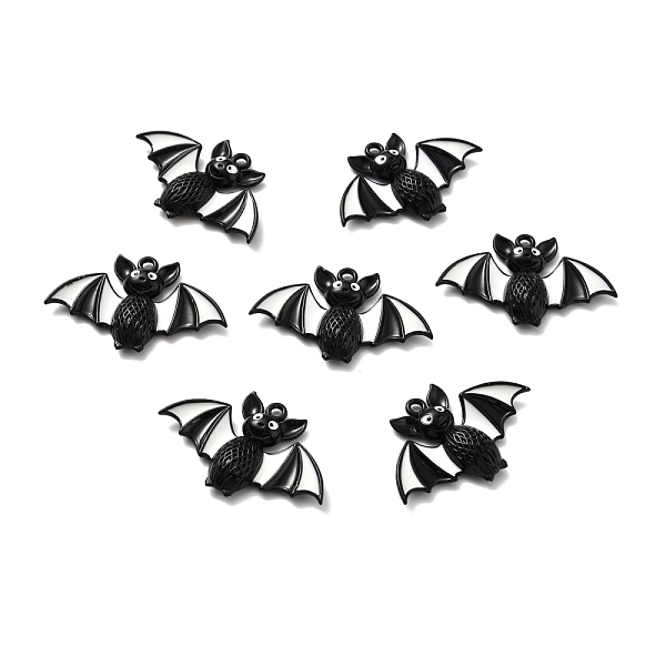 PandaHall Halloween Alloy Enamel Pendants, Bat, Electrophoresis Black, 26x40x6mm, Hole: 2mm, 10pcs/bag Alloy+Enamel Bat
PandaHall Halloween Alloy Enamel Pendants, Bat, Electrophoresis Black, 26x40x6mm, Hole: 2mm, 10pcs/bag Alloy+Enamel Bat