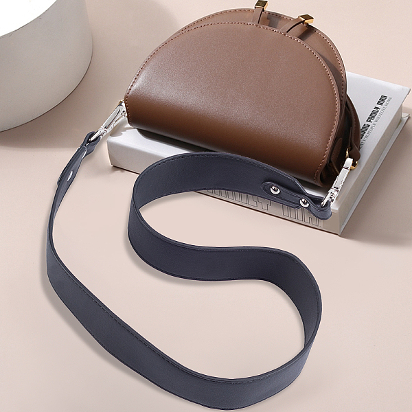 PandaHall Double Sided Leather Shoulder Strap, with Alloy Swivel Clasps, for Bag Straps Replacement Accessories, Black, 87x4.1x0.25cm...
PandaHall Double Sided Leather Shoulder Strap, with Alloy Swivel Clasps, for Bag Straps Replacement Accessories, Black, 87x4.1x0.25cm...