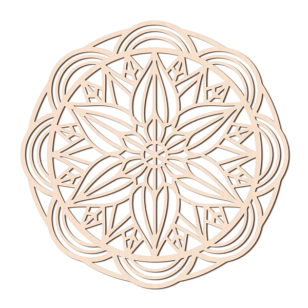 PandaHall Laser Cut Wooden Wall Sculpture, Torus Wall Art, Home Decor Meditation Symbol, Yoga Hanging Artwork, Flower, Chakra Theme, 310x6mm..., Orange
PandaHall Laser Cut Wooden Wall Sculpture, Torus Wall Art, Home Decor Meditation Symbol, Yoga Hanging Artwork, Flower, Chakra Theme, 310x6mm..., Orange