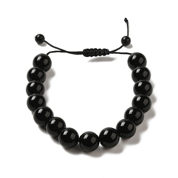 PandaHall 12.5mm Round Natural Bkack Stone Braided Bead Bracelets for Women Men, Inner Diameter: 2~3-1/8 inch(4.95~8.05cm) Black Stone Round
PandaHall 12.5mm Round Natural Bkack Stone Braided Bead Bracelets for Women Men, Inner Diameter: 2~3-1/8 inch(4.95~8.05cm) Black Stone Round