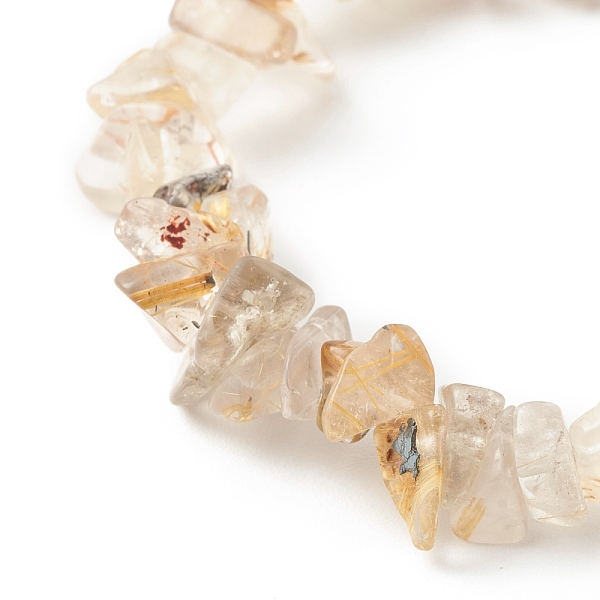 PandaHall Chip Natural Rutilated Quartz Stretch Beaded Bracelets for Kids, Inner Diameter: 1-3/4 inch(4.5cm) Rutilated Quartz
PandaHall Chip Natural Rutilated Quartz Stretch Beaded Bracelets for Kids, Inner Diameter: 1-3/4 inch(4.5cm) Rutilated Quartz