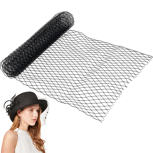 PandaHall GORGECRAFT 2 Yards Black Veil Netting Fabric 25cm Wide Birdcage Bridal Mesh Fascinator Millinery French Organza Rhombus Headband...
PandaHall GORGECRAFT 2 Yards Black Veil Netting Fabric 25cm Wide Birdcage Bridal Mesh Fascinator Millinery French Organza Rhombus Headband...