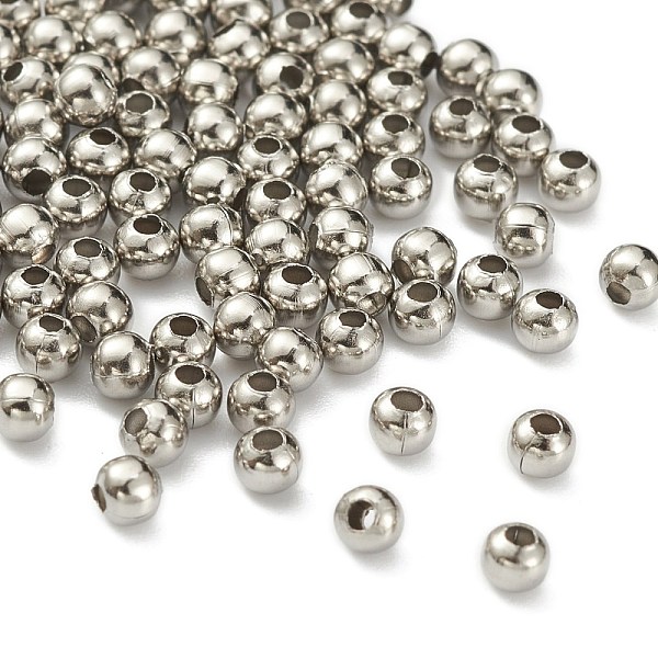 PandaHall 304 Stainless Steel Hollow Round Seamed Beads, for Jewelry Craft Making, Stainless Steel Color, 3x3mm, Hole: 1mm 304 Stainless...
PandaHall 304 Stainless Steel Hollow Round Seamed Beads, for Jewelry Craft Making, Stainless Steel Color, 3x3mm, Hole: 1mm 304 Stainless...