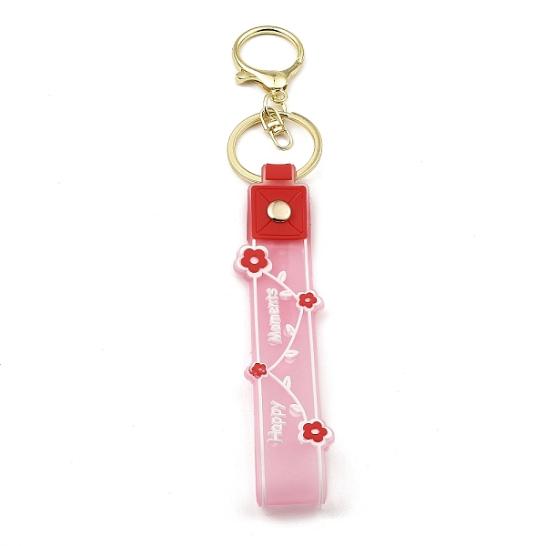PandaHall Flower PVC Rope Keychains, with Zinc Alloy Finding, for Bag Quicksand Bottle Pendant Decoration, Red, 17.5cm Alloy Flower Red
PandaHall Flower PVC Rope Keychains, with Zinc Alloy Finding, for Bag Quicksand Bottle Pendant Decoration, Red, 17.5cm Alloy Flower Red