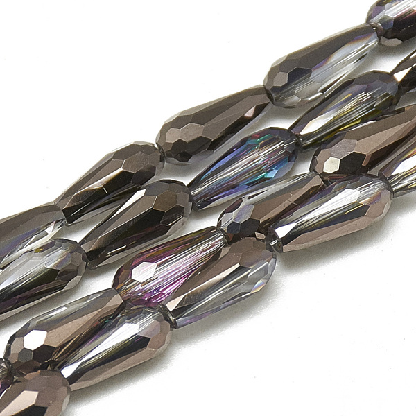 PandaHall Electroplate Glass Beads Strands, Faceted Teardrop, Black, 9~9.5x4mm, Hole: 1mm, about 72pcs/strand, 25.98 inch Glass Teardrop...
PandaHall Electroplate Glass Beads Strands, Faceted Teardrop, Black, 9~9.5x4mm, Hole: 1mm, about 72pcs/strand, 25.98 inch Glass Teardrop...