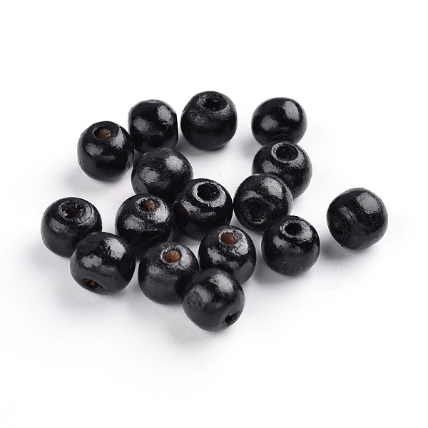 PandaHall Natural Maple Wood Beads, Dyed, Round, Lead Free, Black, 10x8.5mm, Hole: 3.5mm, about 3000pcs/1000g Maple Wood Round Black
PandaHall Natural Maple Wood Beads, Dyed, Round, Lead Free, Black, 10x8.5mm, Hole: 3.5mm, about 3000pcs/1000g Maple Wood Round Black