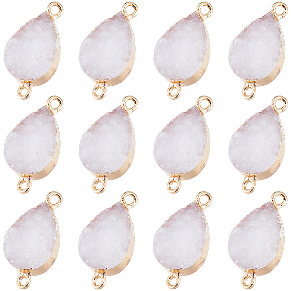 PandaHall SUNNYCLUE 1 Box 12Pcs White Druzy Charms Agate Charms Gold Alloy Quartz Crystal Gemstone Teardrop Connectors Charm Bulk for...
PandaHall SUNNYCLUE 1 Box 12Pcs White Druzy Charms Agate Charms Gold Alloy Quartz Crystal Gemstone Teardrop Connectors Charm Bulk for...
