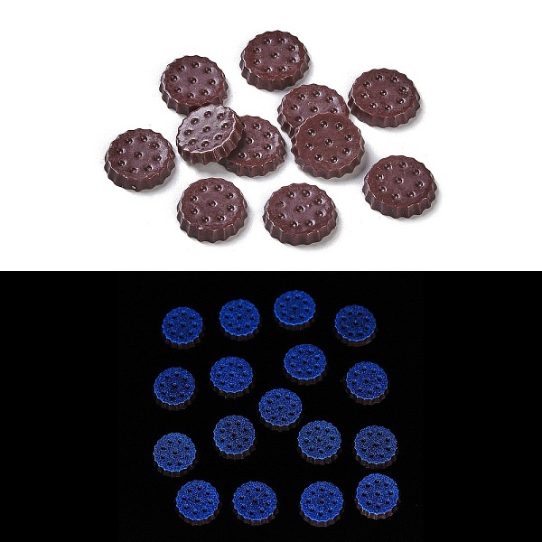 PandaHall Luminous Resin Decoden Cabochons, Glow in the Dark, Cookie, Flat Round, 10x2mm Resin Flat Round
PandaHall Luminous Resin Decoden Cabochons, Glow in the Dark, Cookie, Flat Round, 10x2mm Resin Flat Round