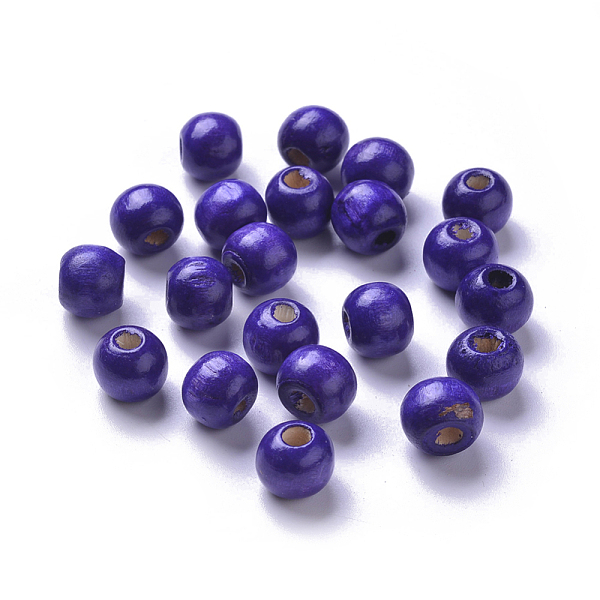 PandaHall Dyed Natural Wood Beads, Round, Lead Free, Indigo, 10x9mm, Hole: 3mm Maple Wood Round Purple
PandaHall Dyed Natural Wood Beads, Round, Lead Free, Indigo, 10x9mm, Hole: 3mm Maple Wood Round Purple