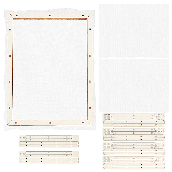 PandaHall Basswood Assembled Paper Making Frame, with Gauze, Rectangle, PapayaWhip, 340x250mm Wood Orange
PandaHall Basswood Assembled Paper Making Frame, with Gauze, Rectangle, PapayaWhip, 340x250mm Wood Orange