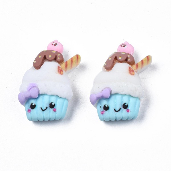 PandaHall Opaque Resin Decoden Cabochons, Ice Cream with Smiling Face, White, 20x14x6.5mm Resin Food White
PandaHall Opaque Resin Decoden Cabochons, Ice Cream with Smiling Face, White, 20x14x6.5mm Resin Food White