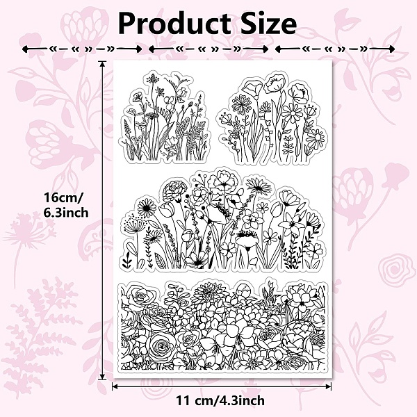 PandaHall Custom PVC Plastic Clear Stamps, for DIY Scrapbooking, Photo Album Decorative, Cards Making, Stamp Sheets, Film Frame, Flower...
PandaHall Custom PVC Plastic Clear Stamps, for DIY Scrapbooking, Photo Album Decorative, Cards Making, Stamp Sheets, Film Frame, Flower...