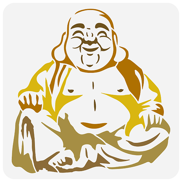 PandaHall FINGERINSPIRE Buddha Stencil 11.8x11.8 inch Reusable Stencils for Painting Plastic Maitreya Buddha Pattern Stencil Template DIY...
PandaHall FINGERINSPIRE Buddha Stencil 11.8x11.8 inch Reusable Stencils for Painting Plastic Maitreya Buddha Pattern Stencil Template DIY...