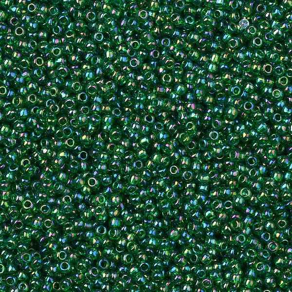 PandaHall TOHO Round Seed Beads, Japanese Seed Beads, (167B) Transparent AB Grass Green, 11/0, 2.2mm, Hole: 0.8mm, about 1110pcs/10g Glass...
PandaHall TOHO Round Seed Beads, Japanese Seed Beads, (167B) Transparent AB Grass Green, 11/0, 2.2mm, Hole: 0.8mm, about 1110pcs/10g Glass...