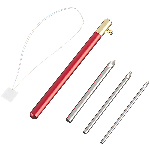 PandaHall GORGECRAFT 1 Set 5pcs Handle Embroidery Pens 5&3.5&2.5mm Punch Needle Kit Adjustable Punch Needle Embroidery Kits Easy Automatic...
PandaHall GORGECRAFT 1 Set 5pcs Handle Embroidery Pens 5&3.5&2.5mm Punch Needle Kit Adjustable Punch Needle Embroidery Kits Easy Automatic...