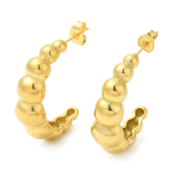 PandaHall Ion Plating(IP) 304 Stainless Steel Crescent Moon Stud Earrings, Half Hoop Earrings, Real 18K Gold Plated, 27x8.5mm 304 Stainless...
PandaHall Ion Plating(IP) 304 Stainless Steel Crescent Moon Stud Earrings, Half Hoop Earrings, Real 18K Gold Plated, 27x8.5mm 304 Stainless...