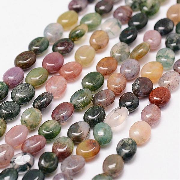 PandaHall Natural Indian Agate Beads Strands, Oval, 8x6x3.5mm, Hole: 1.2mm, 48pcs/strand, 15.7 inch Indian Agate Oval
PandaHall Natural Indian Agate Beads Strands, Oval, 8x6x3.5mm, Hole: 1.2mm, 48pcs/strand, 15.7 inch Indian Agate Oval
