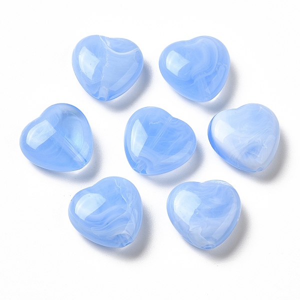 PandaHall Transparent Acrylic Beads, Two Tone, Heart, Cornflower Blue, 15x15.5x6.5mm, Hole: 1.4mm, about: 480pcs/500g Acrylic Heart
PandaHall Transparent Acrylic Beads, Two Tone, Heart, Cornflower Blue, 15x15.5x6.5mm, Hole: 1.4mm, about: 480pcs/500g Acrylic Heart