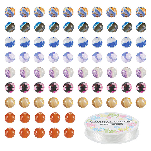 PandaHall Fashewelry DIY Stretch Bracelet Making Kit, Including Dyed Natural Fire Crackle Agate Round Beads, Elastic Thread, Mixed Color..., Multicolor
PandaHall Fashewelry DIY Stretch Bracelet Making Kit, Including Dyed Natural Fire Crackle Agate Round Beads, Elastic Thread, Mixed Color..., Multicolor