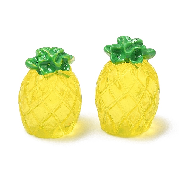 PandaHall Semi-stereoscopic Transparent Resin Cabochons, Fruit, Pineapple, 20x14mm Resin Pineapple Yellow
PandaHall Semi-stereoscopic Transparent Resin Cabochons, Fruit, Pineapple, 20x14mm Resin Pineapple Yellow