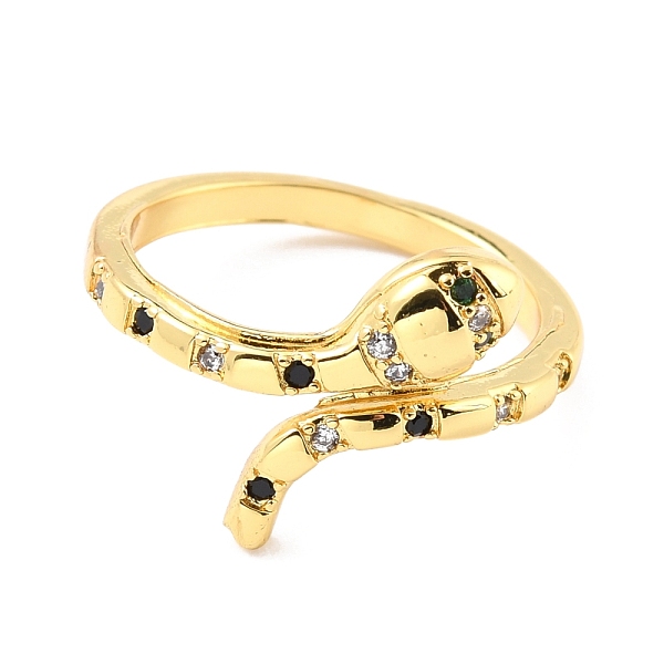 PandaHall Brass Micro Pave Cubic Zirconia Cuff Rings, Long-Lasting Plated, Snake, Real 18K Gold Plated, US Size 6 1/4(16.7mm) Brass+Cubic...
PandaHall Brass Micro Pave Cubic Zirconia Cuff Rings, Long-Lasting Plated, Snake, Real 18K Gold Plated, US Size 6 1/4(16.7mm) Brass+Cubic...