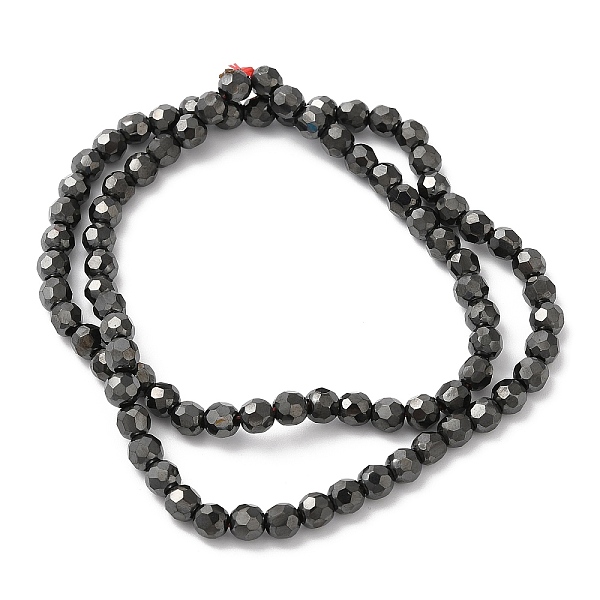 PandaHall Non-magnetic Synthetic Hematite Round Beaded Necklaces, Black, 15.75~15.98 inch(40~40.6cm) Hematite Black
PandaHall Non-magnetic Synthetic Hematite Round Beaded Necklaces, Black, 15.75~15.98 inch(40~40.6cm) Hematite Black
