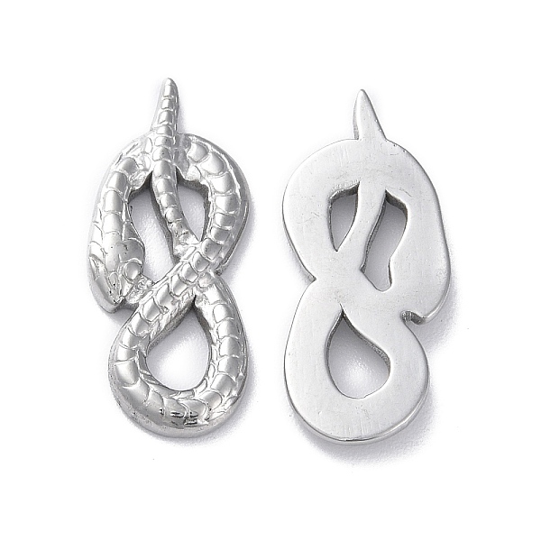 PandaHall 304 Stainless Steel Cabochons, Snake, Stainless Steel Color, 24.5x10.5x2mm 304 Stainless Steel Snake
PandaHall 304 Stainless Steel Cabochons, Snake, Stainless Steel Color, 24.5x10.5x2mm 304 Stainless Steel Snake