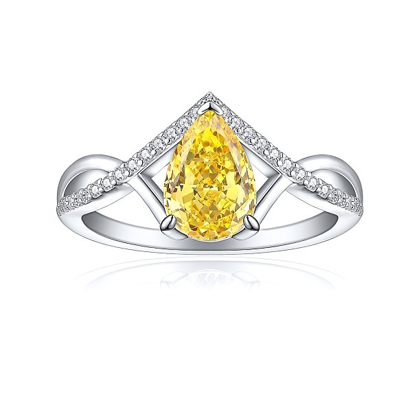 PandaHall 925 Sterling Silver Micro Pave Cubic Zirconia Plain Band Rings, Real Platinum Plated, Teardrop, Yellow, US Size 7(17.3mm) Sterling...
PandaHall 925 Sterling Silver Micro Pave Cubic Zirconia Plain Band Rings, Real Platinum Plated, Teardrop, Yellow, US Size 7(17.3mm) Sterling...