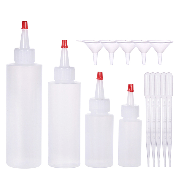 PandaHall BENECREAT 20 Pack 2oz Plastic Squeeze Dispensing Bottles with Red Tip Caps - Good for Crafts, Art, Glue, Multi Purpose Plastic..., Clear
PandaHall BENECREAT 20 Pack 2oz Plastic Squeeze Dispensing Bottles with Red Tip Caps - Good for Crafts, Art, Glue, Multi Purpose Plastic..., Clear