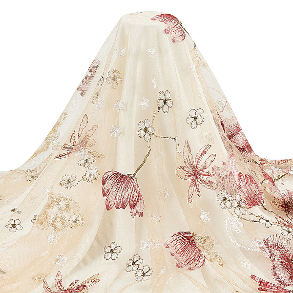 PandaHall BENECREAT 1 Yards Flower Lace Fabric, 59 inch Wide Cerise Embroidered Flowers Lace Fabric Polyester Tulle Lace Fabric for Wedding..., Red
PandaHall BENECREAT 1 Yards Flower Lace Fabric, 59 inch Wide Cerise Embroidered Flowers Lace Fabric Polyester Tulle Lace Fabric for Wedding..., Red
