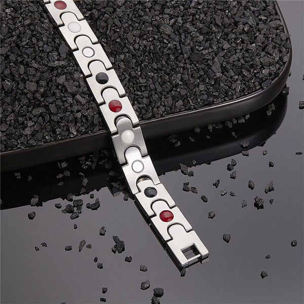 PandaHall SHEGRACE Stainless Steel Watch Band Bracelets, Stainless Steel Color, 8-5/8 inch(22cm) Stainless Steel
PandaHall SHEGRACE Stainless Steel Watch Band Bracelets, Stainless Steel Color, 8-5/8 inch(22cm) Stainless Steel