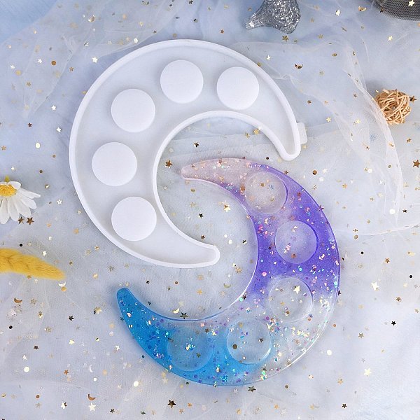PandaHall DIY Silicone Candle Molds, For Candle Making, Moon, 20.5x18.2x1.05cm, Hole: 38.5mm Silicone Moon White
PandaHall DIY Silicone Candle Molds, For Candle Making, Moon, 20.5x18.2x1.05cm, Hole: 38.5mm Silicone Moon White
