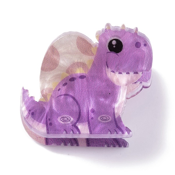 PandaHall Cute Mini Dinosaur Acrylic Claw Hair Clips, Animal Hair Accessories for Girls, Blue Violet, 23x28.5x23mm Acrylic Dinosaur
PandaHall Cute Mini Dinosaur Acrylic Claw Hair Clips, Animal Hair Accessories for Girls, Blue Violet, 23x28.5x23mm Acrylic Dinosaur