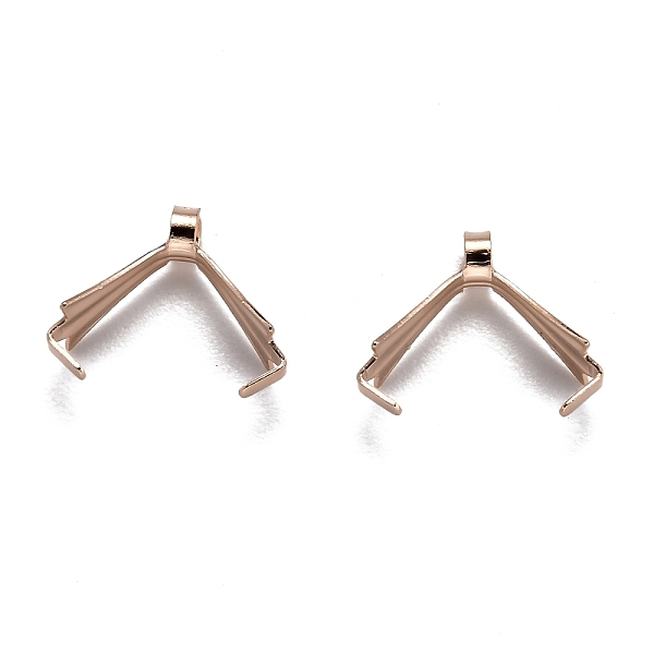 PandaHall 304 Stainless Steel Ice Pick Pinch Bails, Rose Gold, 10x11x4.5mm, Hole: 1.6mm, Pin: 1mm 304 Stainless Steel
PandaHall 304 Stainless Steel Ice Pick Pinch Bails, Rose Gold, 10x11x4.5mm, Hole: 1.6mm, Pin: 1mm 304 Stainless Steel