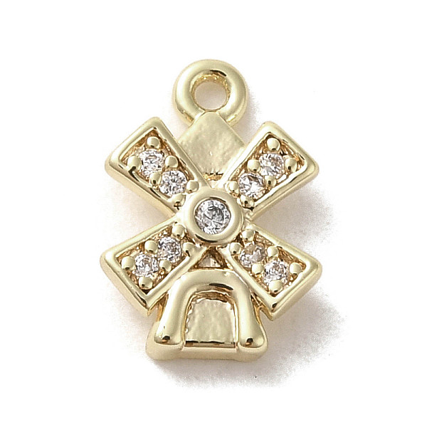 PandaHall Brass Micro Pave Cubic Zirconia Charms, Windmill, Golden, 11x8x2.5mm, Hole: 1~1.2mm Brass+Cubic Zirconia Others Clear
PandaHall Brass Micro Pave Cubic Zirconia Charms, Windmill, Golden, 11x8x2.5mm, Hole: 1~1.2mm Brass+Cubic Zirconia Others Clear
