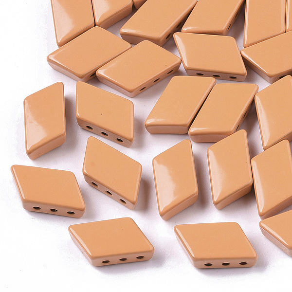 PandaHall Spray Painted Alloy Multi-Strand Links, Cadmium Free & Lead Free, For Tile Elastic Bracelets Making, Parallelogram, Sandy Brown...
PandaHall Spray Painted Alloy Multi-Strand Links, Cadmium Free & Lead Free, For Tile Elastic Bracelets Making, Parallelogram, Sandy Brown...