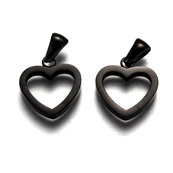 PandaHall 304 Stainless Steel Pendants, Manual Polishing, Hollow, Heart, Electrophoresis Black, 16x15x4mm, Hole: 6x2.5mm 304 Stainless Steel...
PandaHall 304 Stainless Steel Pendants, Manual Polishing, Hollow, Heart, Electrophoresis Black, 16x15x4mm, Hole: 6x2.5mm 304 Stainless Steel...
