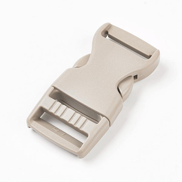 PandaHall PP Plastic Side Release Buckles, Survival Bracelet Clasps, Light Grey, 65x32x12mm, Hole: 4x25mm Plastic Gray
PandaHall PP Plastic Side Release Buckles, Survival Bracelet Clasps, Light Grey, 65x32x12mm, Hole: 4x25mm Plastic Gray