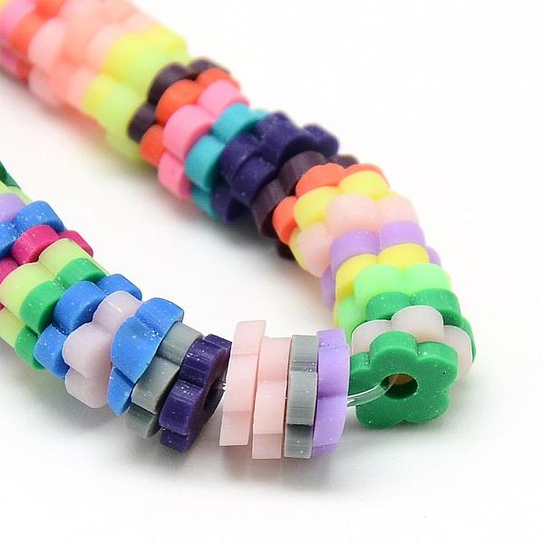 PandaHall Polymer Clay Bead Strands, Flower, Mixed Color, 4~6x4~6x1~1.5mm, Hole: 2mm, about 313~350pcs/strand, 15.35 inch~16.14 inch Polymer..., Multicolor
PandaHall Polymer Clay Bead Strands, Flower, Mixed Color, 4~6x4~6x1~1.5mm, Hole: 2mm, about 313~350pcs/strand, 15.35 inch~16.14 inch Polymer..., Multicolor