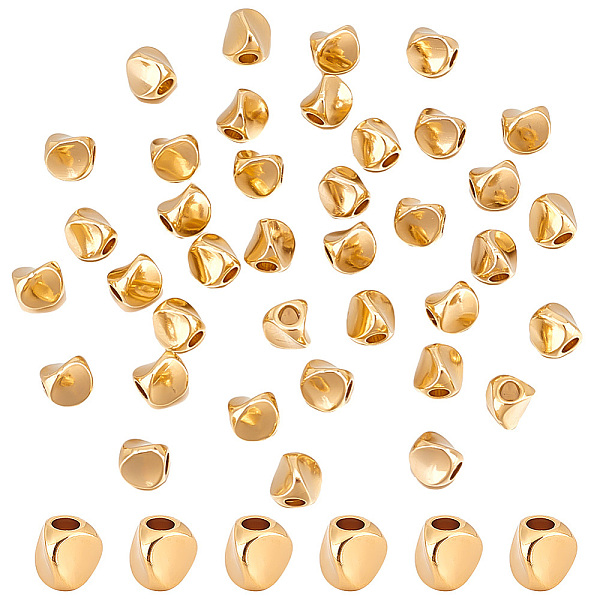 PandaHall 50Pcs Brass Spacer Beads, Long-Lasting Plated, Triangle, Real 24K Gold Plated, 4.5x4.5mm, Hole: 1.8mm Brass Triangle
PandaHall 50Pcs Brass Spacer Beads, Long-Lasting Plated, Triangle, Real 24K Gold Plated, 4.5x4.5mm, Hole: 1.8mm Brass Triangle