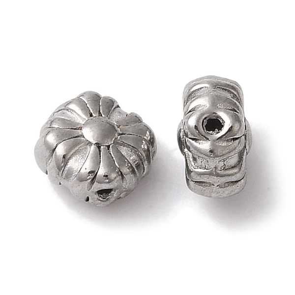 PandaHall 304 Stainless Steel Beads, Flower, Stainless Steel Color, 6x6x4mm, Hole: 0.8mm 304 Stainless Steel Flower
PandaHall 304 Stainless Steel Beads, Flower, Stainless Steel Color, 6x6x4mm, Hole: 0.8mm 304 Stainless Steel Flower