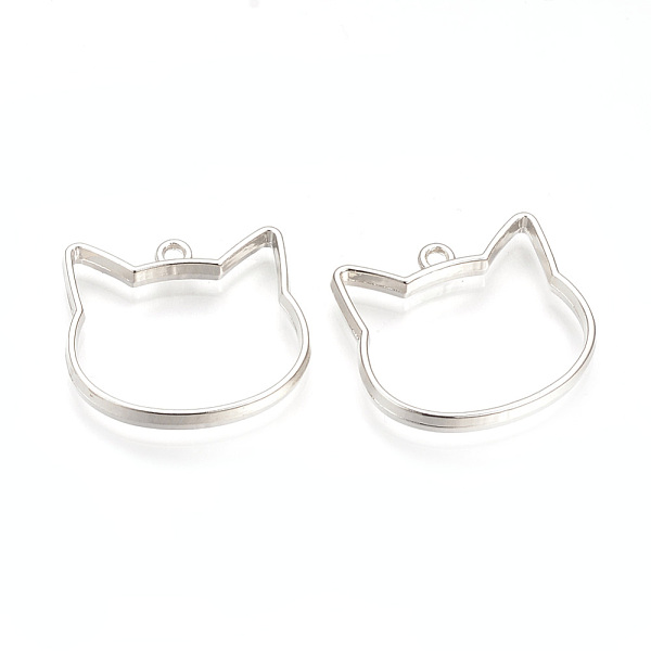 PandaHall Rack Plating Alloy Kitten Open Back Bezel Pendants, for DIY UV Resin, Epoxy Resin, Pressed Flower Jewelry, Cat, Cadmium Free &...
PandaHall Rack Plating Alloy Kitten Open Back Bezel Pendants, for DIY UV Resin, Epoxy Resin, Pressed Flower Jewelry, Cat, Cadmium Free &...