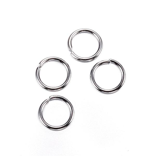 PandaHall 304 Stainless Steel Jump Rings, Open Jump Rings, Stainless Steel Color, 4x0.6mm, 22 Gauge, Inner Diameter: 2.8mm 304 Stainless...
PandaHall 304 Stainless Steel Jump Rings, Open Jump Rings, Stainless Steel Color, 4x0.6mm, 22 Gauge, Inner Diameter: 2.8mm 304 Stainless...