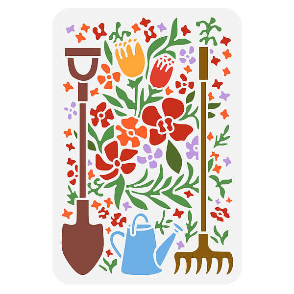 PandaHall FINGERINSPIRE Garden Stencil for Painting 8.3x11.7inch Spring Garden Drawing Stencil Grow Flowers Stencil Template Spring Theme...
PandaHall FINGERINSPIRE Garden Stencil for Painting 8.3x11.7inch Spring Garden Drawing Stencil Grow Flowers Stencil Template Spring Theme...