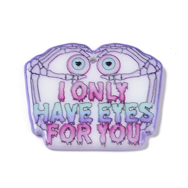 PandaHall Acrylic Pendants, Double-sided Printed , Eye, 28x34x2.5mm, Hole: 2mm Acrylic Eye
PandaHall Acrylic Pendants, Double-sided Printed , Eye, 28x34x2.5mm, Hole: 2mm Acrylic Eye