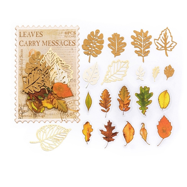 PandaHall Autumn Leaf Scrapbooking Tool Kits, Including 20Pcs 10 Styles Paper Pads and 20Pcs 20 Styles PET Stickers, for DIY Album Scrapbook..., Gold
PandaHall Autumn Leaf Scrapbooking Tool Kits, Including 20Pcs 10 Styles Paper Pads and 20Pcs 20 Styles PET Stickers, for DIY Album Scrapbook..., Gold
