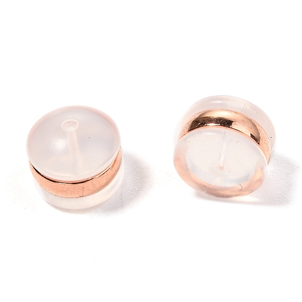 PandaHall TPE Plastic Ear Nuts, with 316 Surgical Stainless Steel Findings, Earring Backs, Half Round/Dome, Rose Gold, 4x5.5mm Plastic
PandaHall TPE Plastic Ear Nuts, with 316 Surgical Stainless Steel Findings, Earring Backs, Half Round/Dome, Rose Gold, 4x5.5mm Plastic
