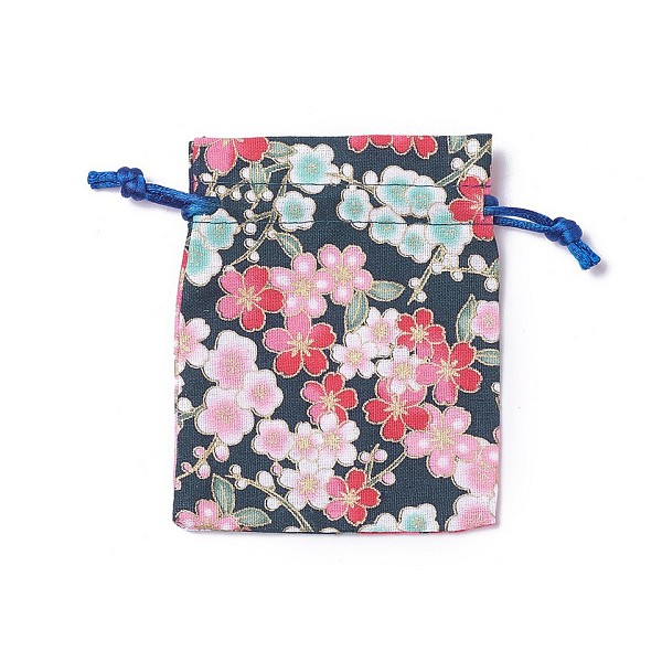 PandaHall Burlap Packing Pouches, Drawstring Bags, Rectangle with Flower Pattern, Dark Blue, 10~10.5x8~8.3cm Burlap Blue
PandaHall Burlap Packing Pouches, Drawstring Bags, Rectangle with Flower Pattern, Dark Blue, 10~10.5x8~8.3cm Burlap Blue