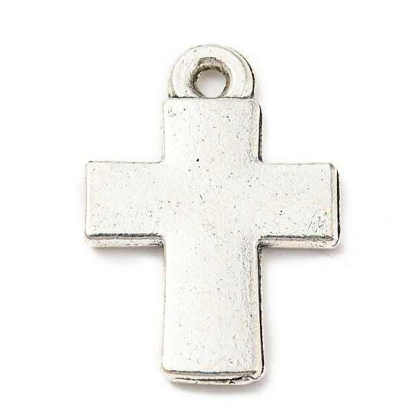 PandaHall Tibetan Style Alloy Pendants, Cross, Antique Silver, 22x15.5x2mm, Hole: 1.6mm, 280pcs/500g Alloy Cross
PandaHall Tibetan Style Alloy Pendants, Cross, Antique Silver, 22x15.5x2mm, Hole: 1.6mm, 280pcs/500g Alloy Cross
