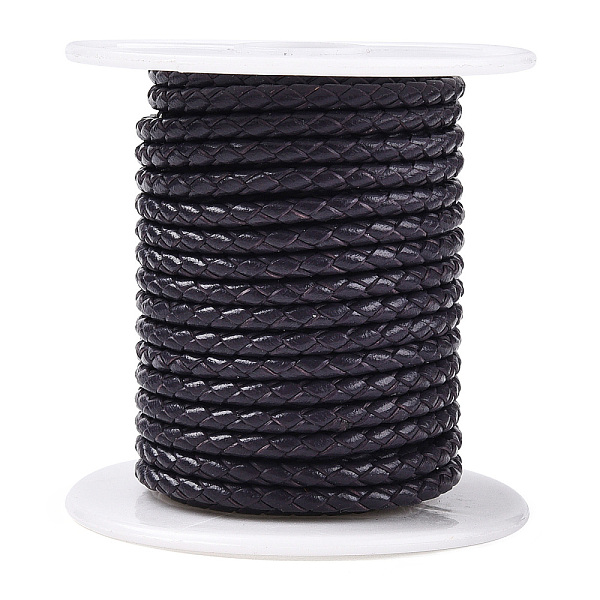 PandaHall Braided Cowhide Leather Cord, Leather Rope String for Bracelets, Indigo, 3mm, about 8.74 yards(8m)/roll Leather Round Purple
PandaHall Braided Cowhide Leather Cord, Leather Rope String for Bracelets, Indigo, 3mm, about 8.74 yards(8m)/roll Leather Round Purple